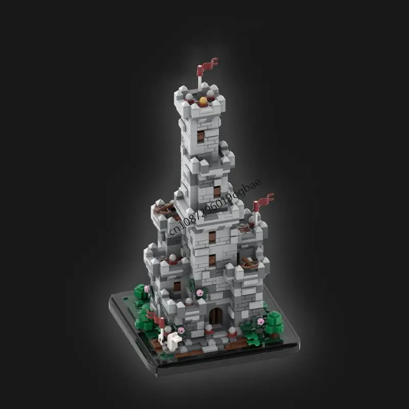 

New 1618Pcs Moc European Medieval Street View Medieval Castle Model Building Diy Creative Ideas Child Toy Birthday Gift Blocks