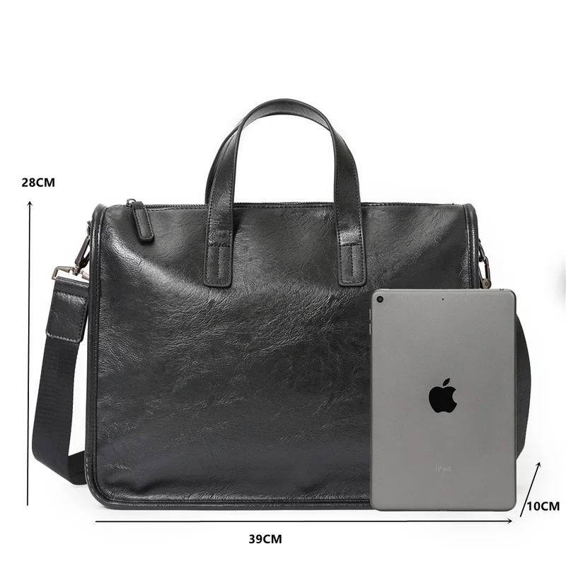 Large Capacity Handbags Men Business Laptop Bag Top-Handle Bags Briefcase With Shoulder Strap Mens Travel Crossbody bag Totes 가방
