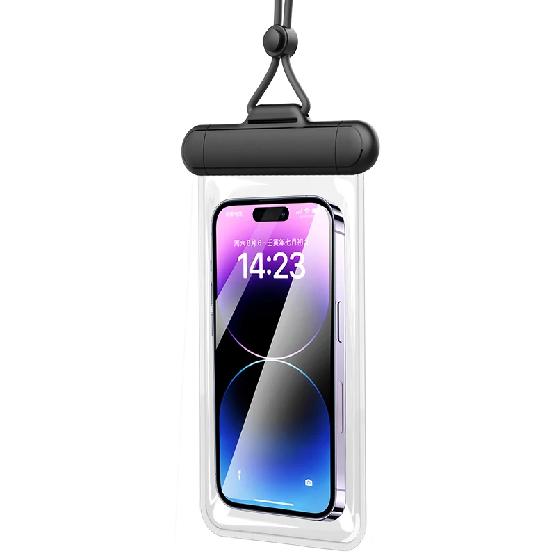 Professionelle Antibeschlag-Schwimmbrille für Männer/Frauen – UV-Schutz, HD-Schwimmbrille, Brillen + wasserdichte Handytasche, Geschenke für Erwachsene – Detail 14