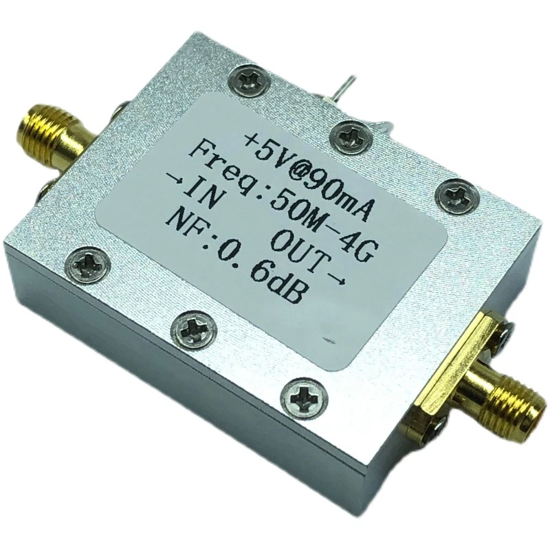 New RF Amplifier, LNA 0.05-4G NF=0.6DB Low Noise Amplifier Module Board
