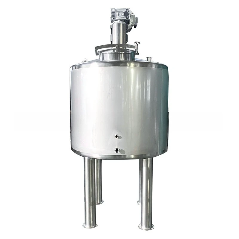 Daily chemical liquid mixing tank with stirring disc Stainless steel reactor Resin emulsification tank Mixer Frequency