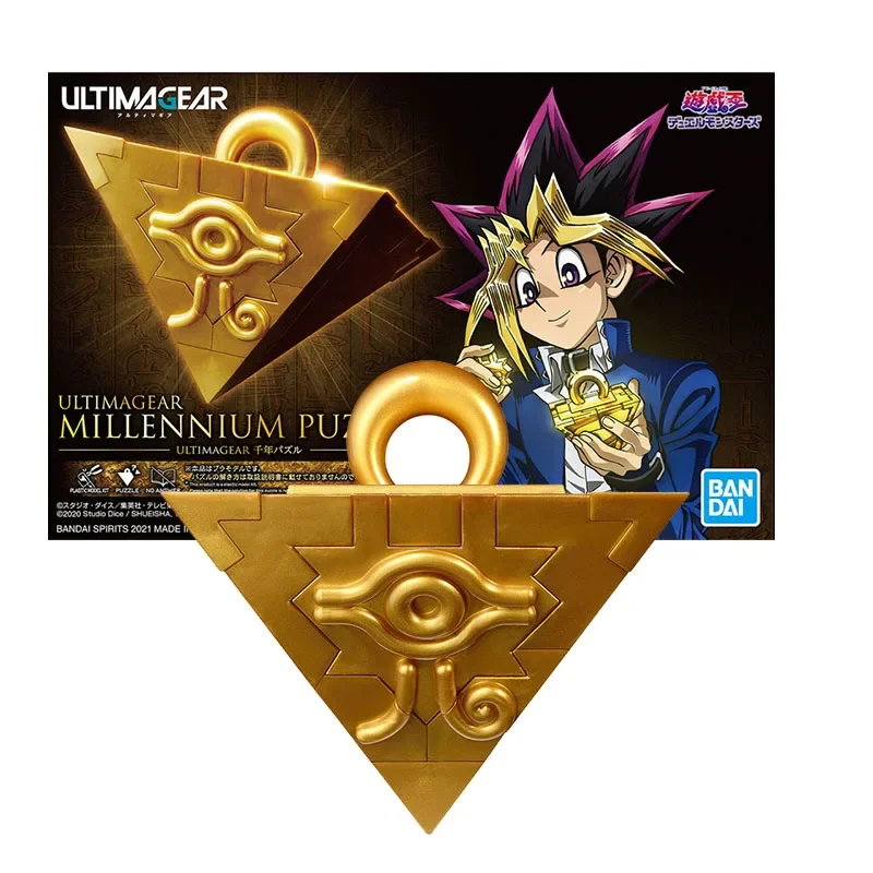 

Bandai Duel Monster Yu-Gi-Oh Figure Ultimagear Millennium Puzzle Anime Figure Genuine Model Action Toy Figure Toys for Children