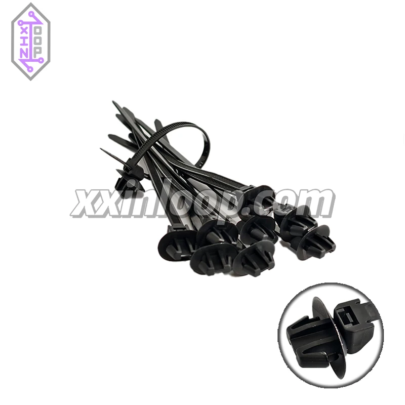 

Кабельная стяжка 126-00210 T60SOSSFT70X120-E, PA66, черная, длина 157,5 мм, диаметр 1,6-30 мм, для автомобильных панелей, 12600210