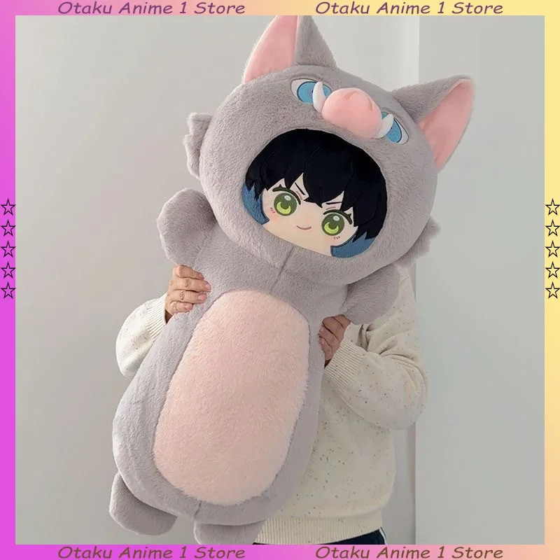 

80cm Inosuke Throw Pillow Cute Little Pig Anime Peripheral Large Cartoon Pillow Bedroom Decoration Collection Gifts