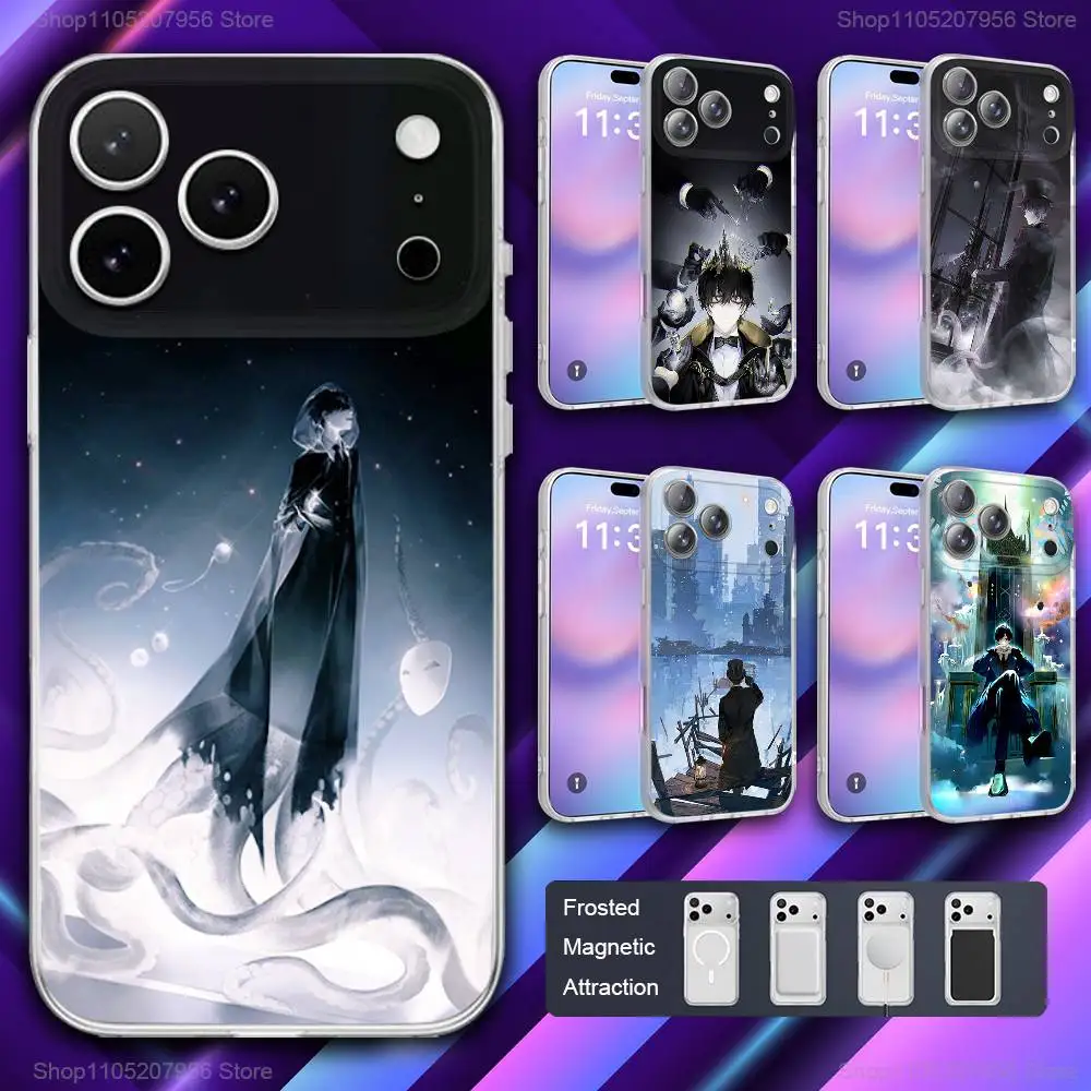 

L-Lord of M-Mysteries Phone Case For iPhone 11,12,15,14,13,17,16,Pro,Plus,E,Max,Air,Mini Magnetic Frosted Cover