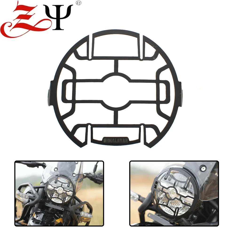 Himalayan450 Headlight Grilles Guard Protector Headlamp Front Light Protection Cover For Royal Enfield Himalayan 450 2024-