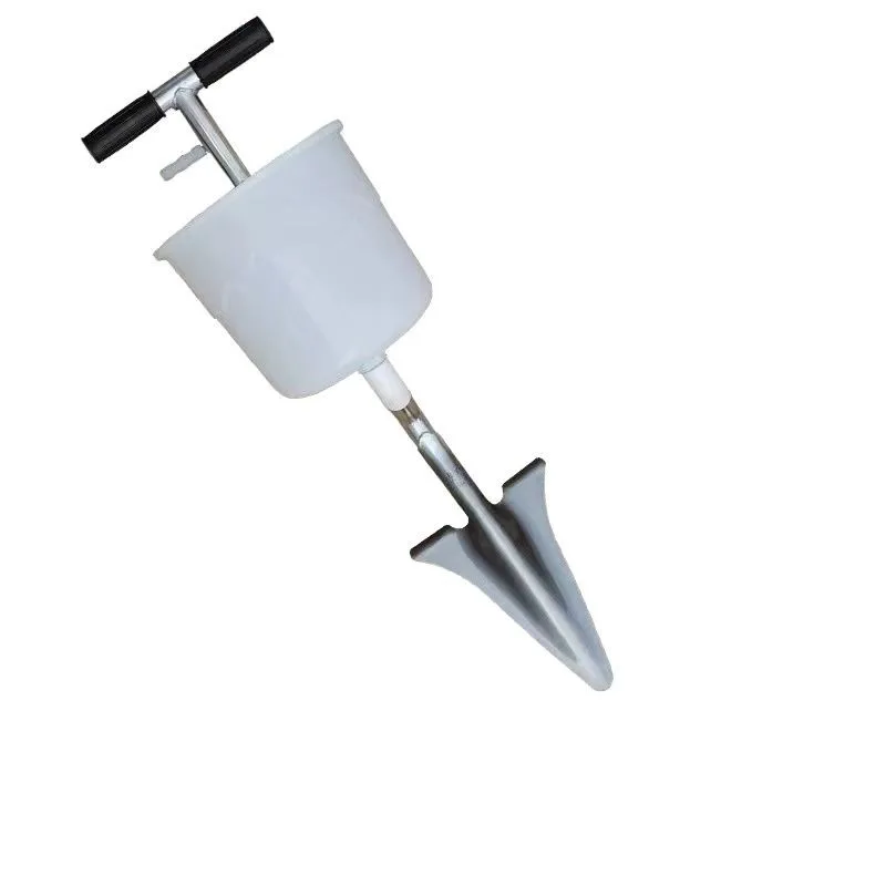 

Agricultural corn on-demand topdressing device, soil shovel, fruit tree fertilization multi-function
