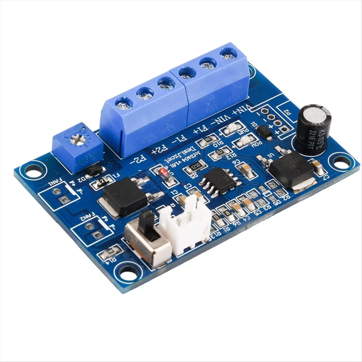 DC 12V 24V 4A Fan Temperature Control 2/3/4 Cable Chassis Fan Speed Regulation Module PWM Thermostat Speed Governor-A68X - view 6