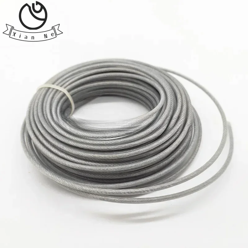Imagem -04 - Aço e Fio de Nylon para Trimmer Corda Linha Strimmer Cortador de Escova Longo Rolo Redondo Substituição de Grama Cerca de 15m 2.0 mm 2.4 mm 2.7 mm 3.0 mm
