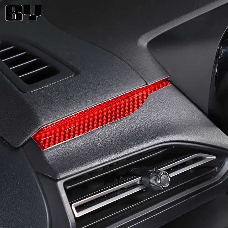 Soft Carbon Fiber For Subaru WRX/ WRX STI 2022 2023 For Subaru Crosstrek 2023-2024 Car Dashboard Decor Trim Sticker Accessories