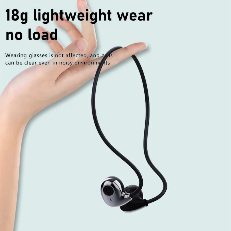 Наушники с открытыми ушами, гарнитура Bluetooth 5,2, TWS, спортивные наушники Lotus Fone De Ouvido