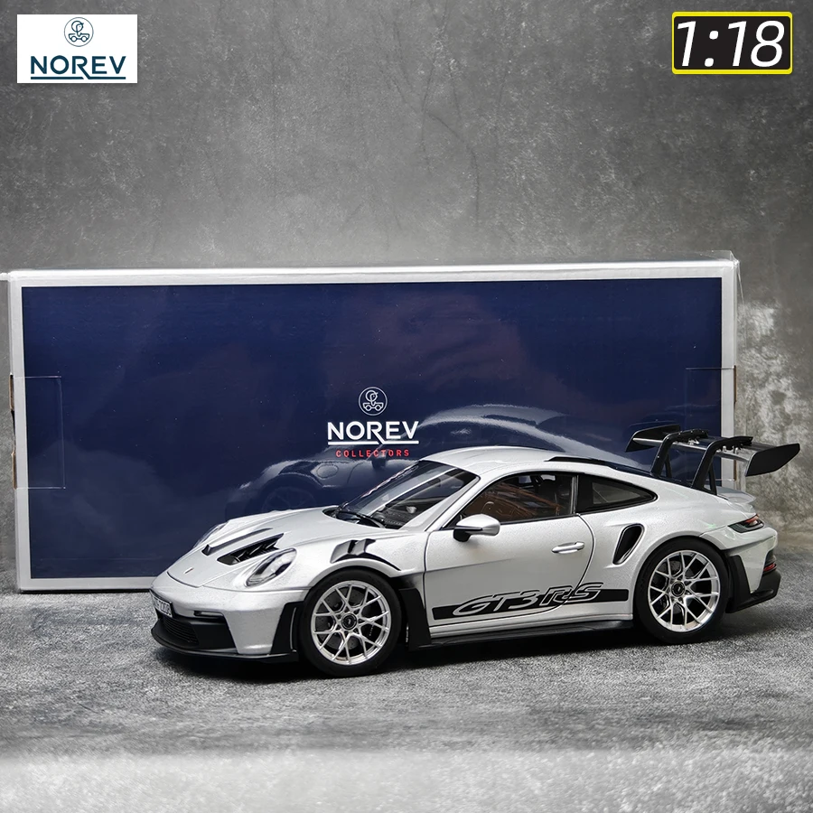 NOREV ダイキャストモデル 1:18 ポルシェ 911 GT3 RS 2022 メタルカー