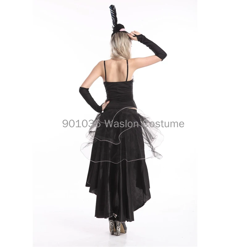 XL XXXL Ladies Burlesque Costume Saloon Girl Fancy Dress Women Pink Dance Showgirl Halloween Fancy Dress  full outfit