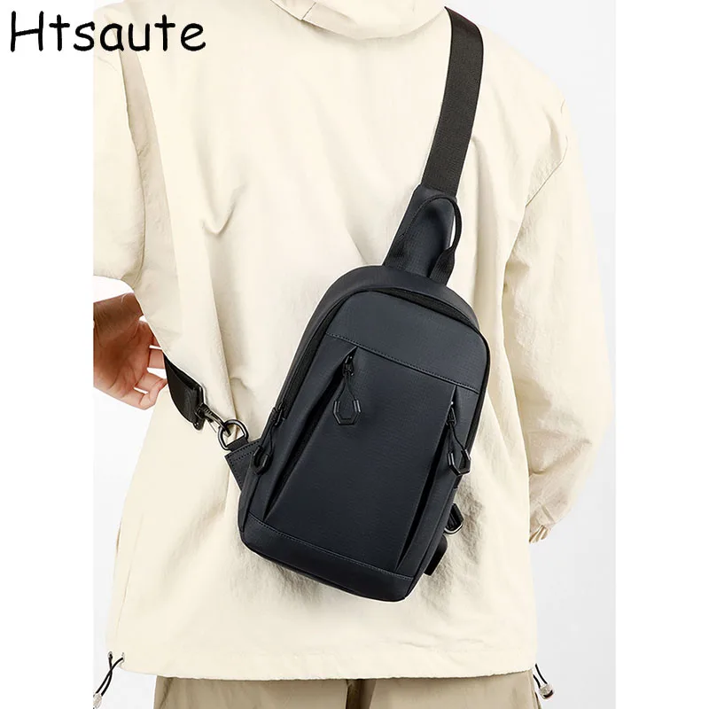 

Fashion Men's Chest Packs Chest Bag High Quality Oxford Crossbody Bags For Men Fashion Casual Men Bag Handbag Male Chest Pack