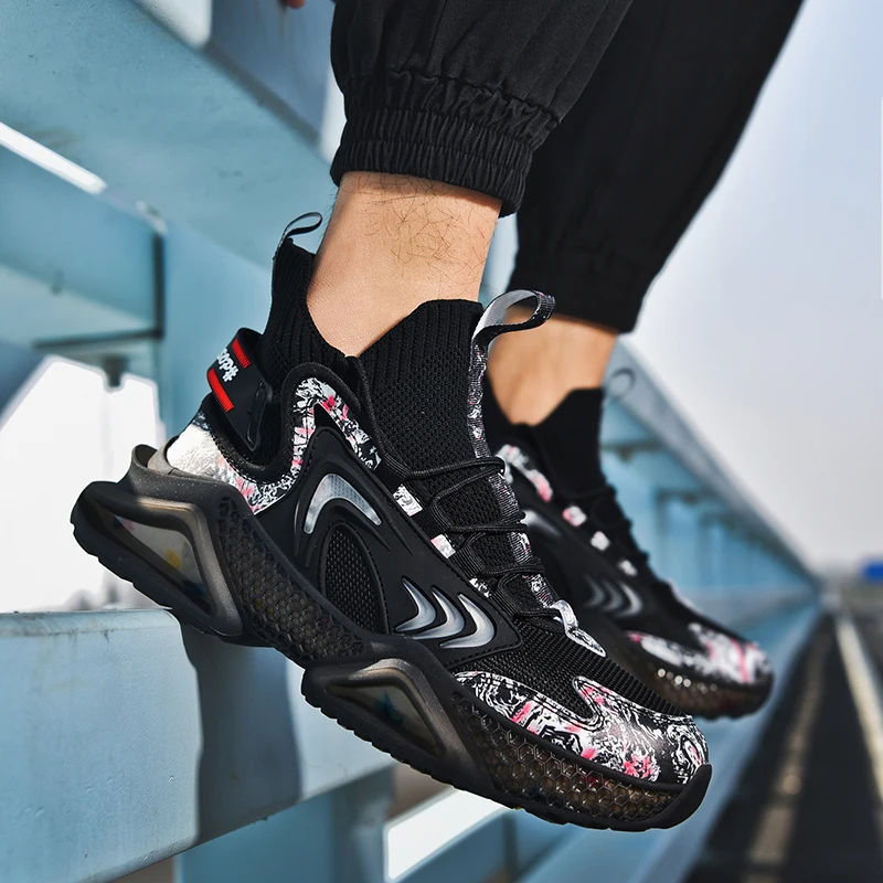 Men Shoes Sneakers man casual Men's Shoes tenis Luxury shoes Trainer Race Breathable Shoes fashion running Shoes for women