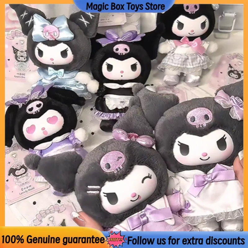 

Genuine Toptoy Kuromi Dream Closet Series Blind Box Toys Lovely Vinyl Plush Kuromi Bag Pendant Figure Mystery Box Birthday Gift