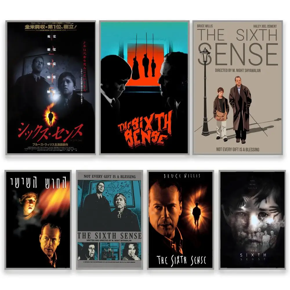 ملصق Suspense TV The S-Sixth Sense ملصق مثالي فني ذاتي اللصق مصمم لمساحات مكتب الطعام المنزلية المتينة #1