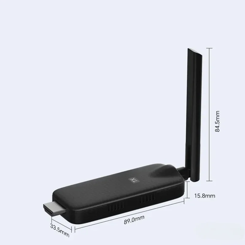 50M Wireless HDMI-compatible Extender Video Transmitter Receiver Display Adapter for Iphone 15 Ipad Pro Laptop To TV Projector