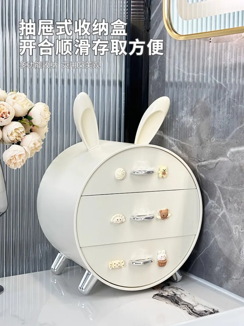 Drawer Desktop Storage Box Office Small Storage Box Dormitory Desk Storage Shelf Stationery Clutter Organizer Box