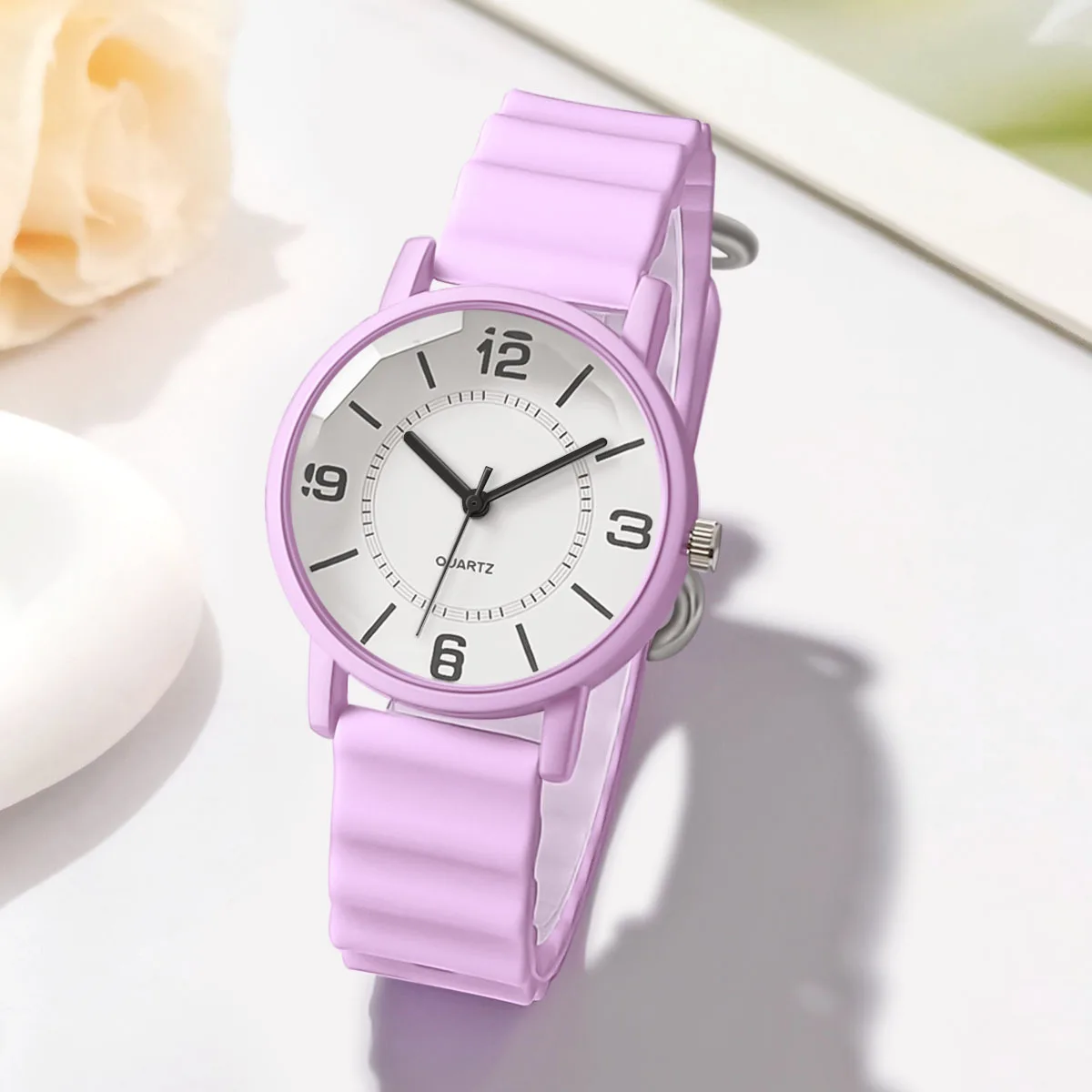 Women Silicone Strap Quartz Watch Jelly Colored Luxury Ladies Watches Retro Fashion Dress Wristwatch Dropshipping Reloj De Mujer