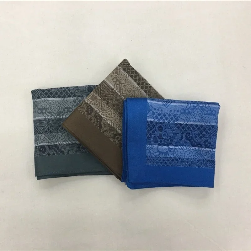 48 x 48CM Pure Cotton Men's Handkerchief Wiping Sweat Handkerchief