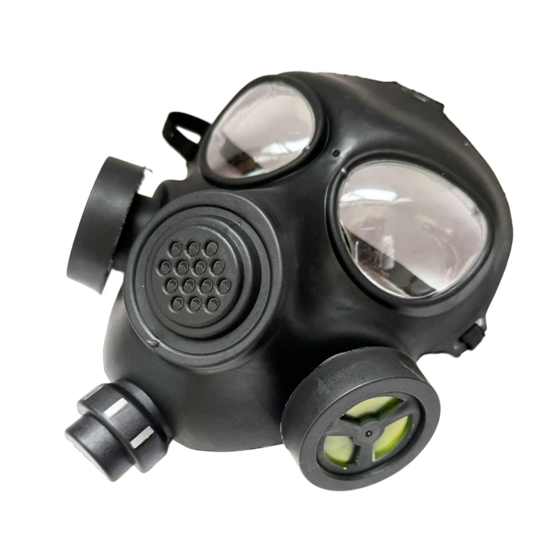 Anti-Beschlag-Doppel-Luftfilter-Gasmaske – Vollgesichts-Schutzmaske für Halloween, Cosplay, Resident Evil, CS-Feldspiele