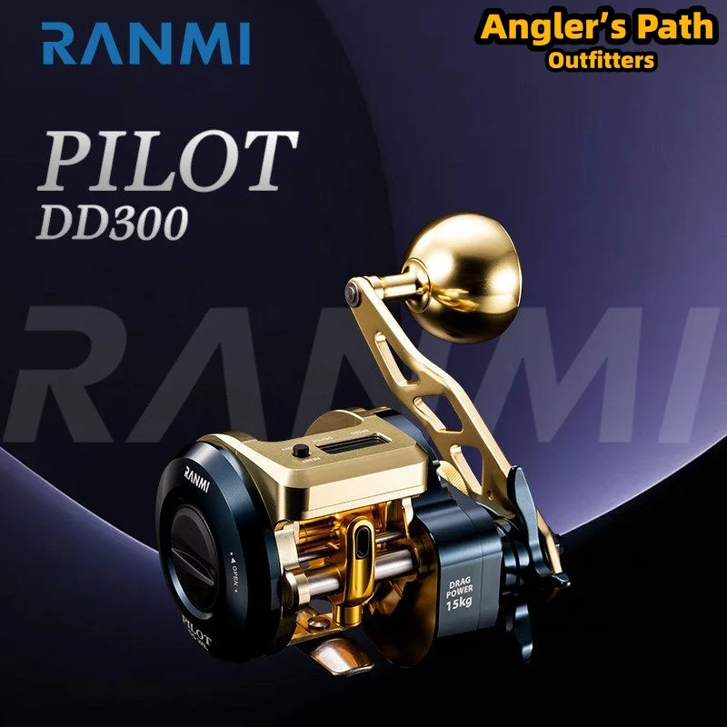 Ryobi Ranmi Pelott Dd300 Slow Jigging Drum Fishing Reel High Strength Metal Integrated Aluminum Body Offshore Boat Saltwater