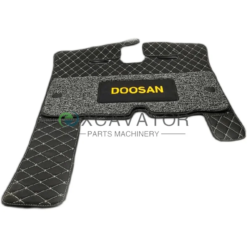 For Doosan Daewoo excavator DX150 215 225 230 260 380-9C Cab floor rubber mats