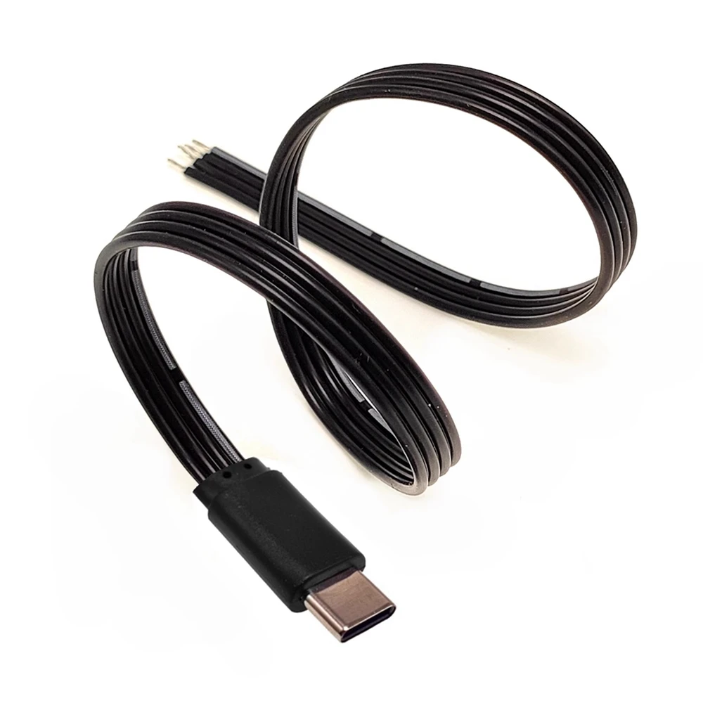 Typec kabel do transmisji danych USB do ładowania telefonu komórkowego rozszerzenie mocy TYPEC pojedyncza męska i żeńska głowa i ogon ocynowana lutowanie c