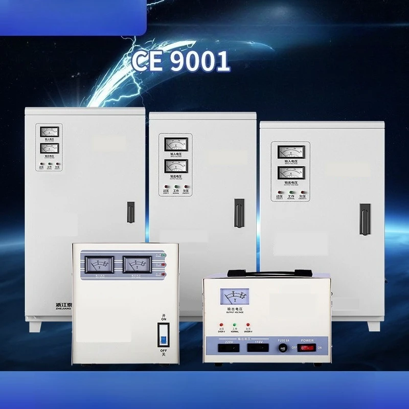 household automatic ac voltage stabilizer 220v 1‑3kva for air conditioner and industrial equipment