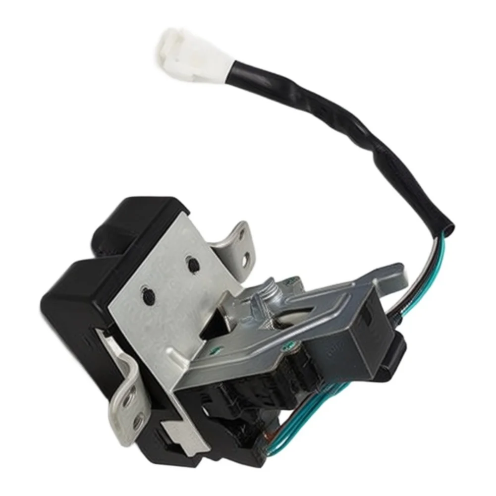 81230-C7000 Part Tailgate Lock Actuator For Trunk Repair As Shown Metal Construction Easy Installation Broken Damage Fix