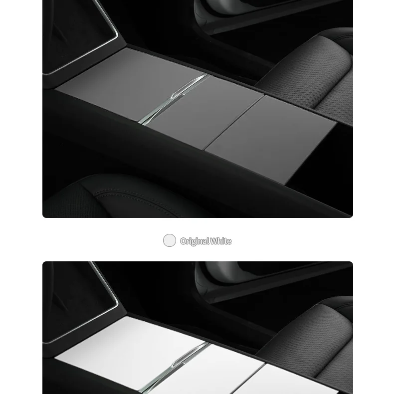 Für Tesla Model Y Juniper Model 3 Highland Mittelkonsole Armlehnenbox Abdeckung Silikon Auto-Innenausstattung Tuning-Zubehör – Detail 16