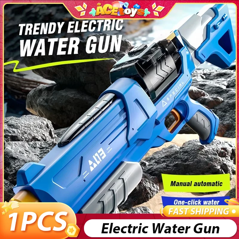 

Automatically Water High Pressure Electric Water Gun Toys for Kids Summer Outdoor Pool Fight Games Children Water Toys Gift