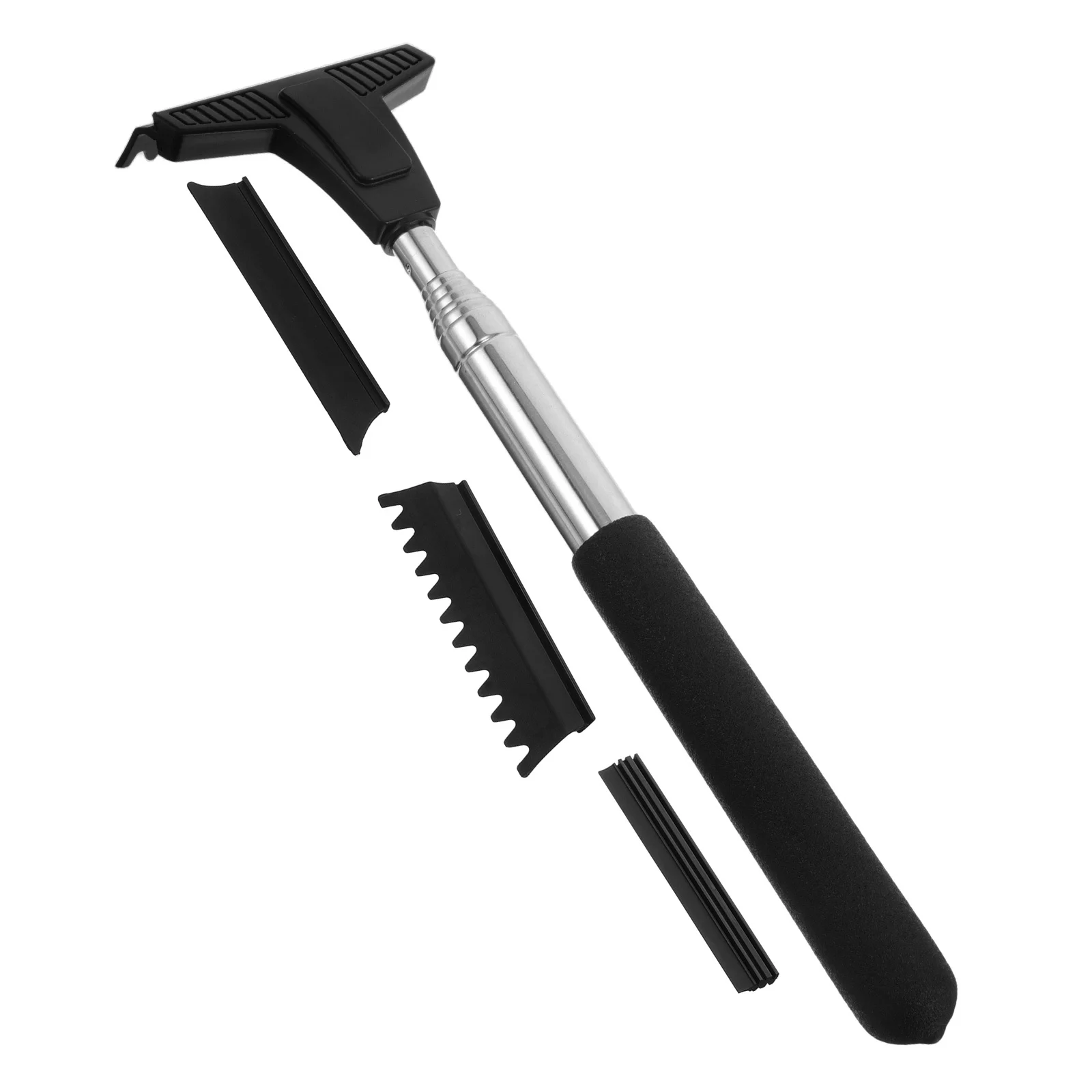 

1Set Car Window Cleaner Squeegee Retractable Handle Rearview Mirror Windshield Spotless Visibility All Weather