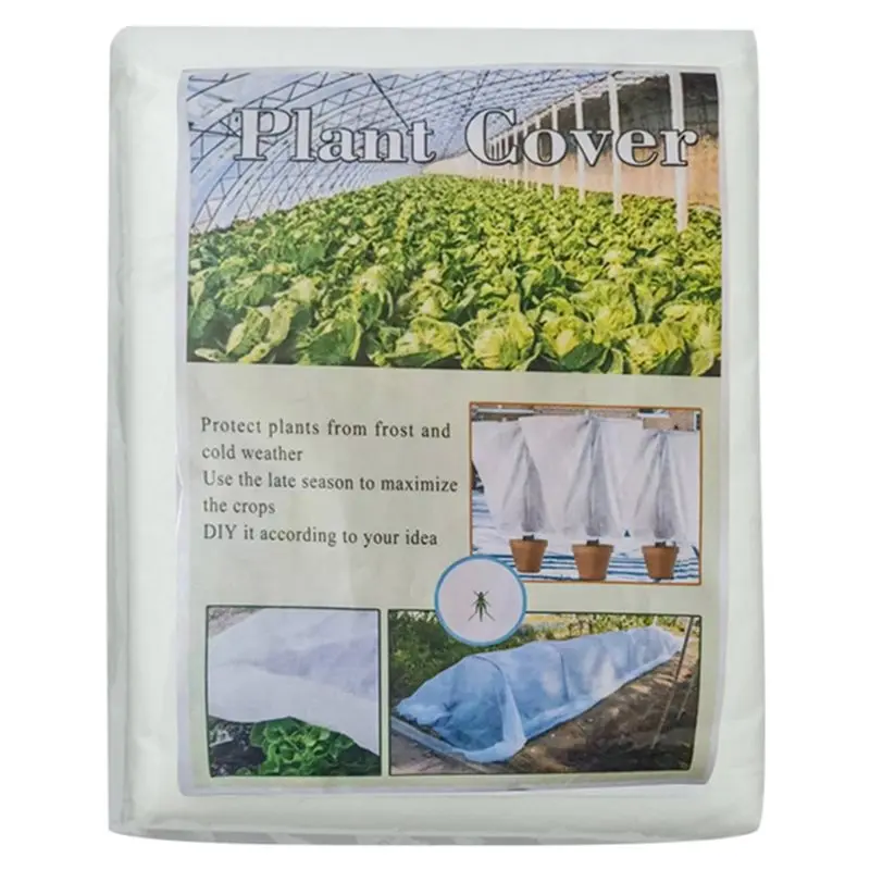 

Многоразовое утолщенное укрытие для растений A93Z Frost Cloth 3м x 20м, зимнее укрытие для грядок, защита от заморозков, затеняющий материал