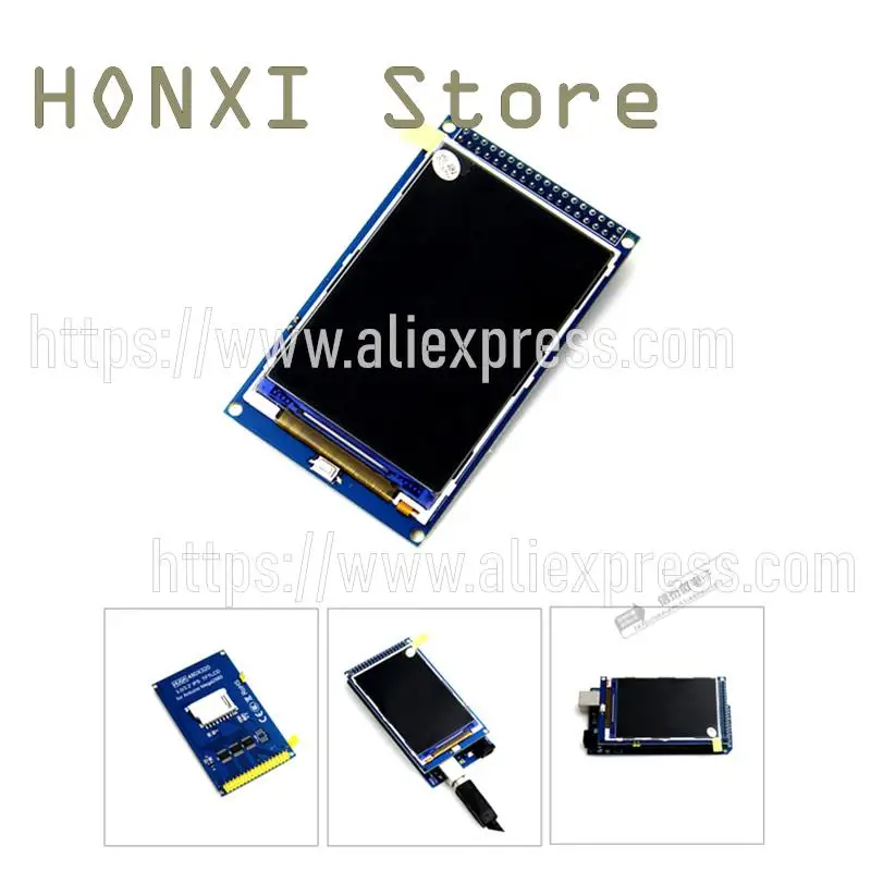 1PCS 3.2 Inch TFT Color Screen Module 320 x480 High-Definition LCD  Support MEGA2560 R3