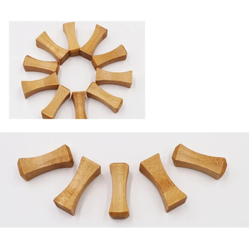 Nanzhu Stil Geschirr Essstäbchen halter Massivholz Essstäbchen halter Essstäbchen halter Holz Essstäbchen Kissen Bambus ständer
