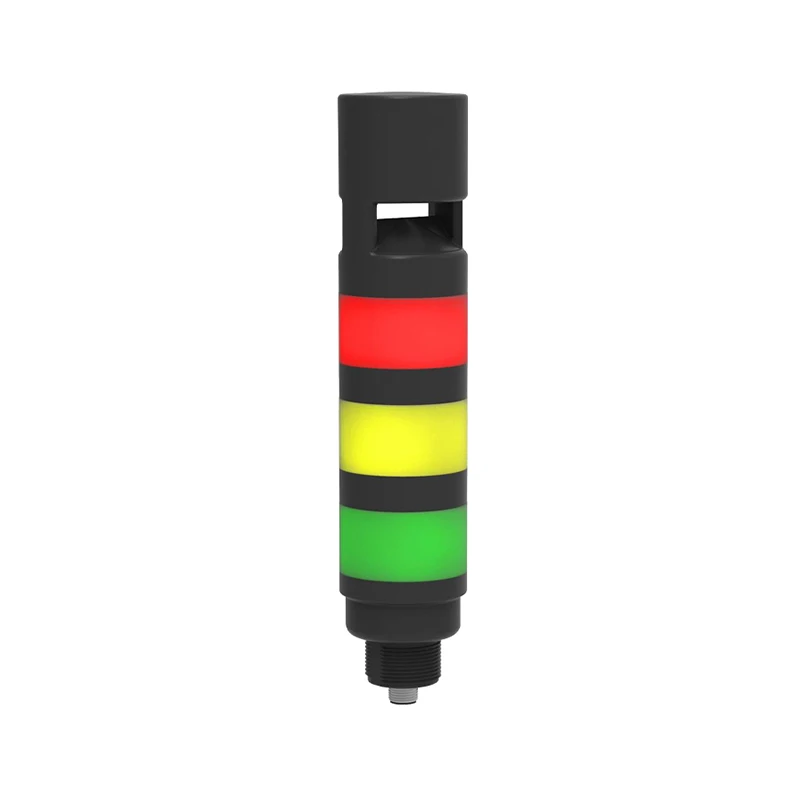THL50-GRYA-C8 3-Color Indicator IP54 Protection 12-24V DC PNP/NPN Output Long-Distance Visible High Brightness