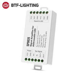 Repetidor amplificador de señal SPI SP902E, Panel de luz de matriz direccionable de píxeles RGB, 2 canales, WS2812B, WS2811, SK6812, WS2814, 5-24V