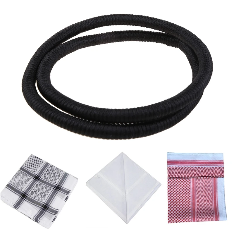 

Islam Saudi Arabic Dubai Traditional Muslim Turban Praying Hat Plaid for Head