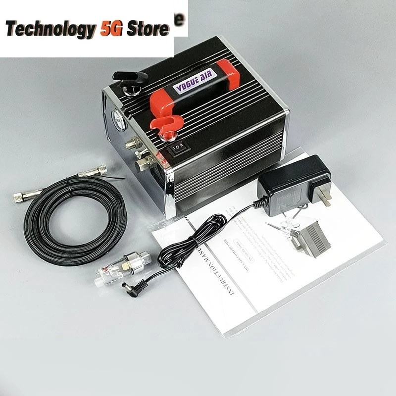 

HS-316 Portable Paint Sprayer 2-level Air Pressure Adjustment Spray Paint Pump Automatic Stop and Start without Airbrush