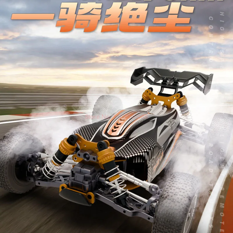 Coche de Control remoto 4wd sin escobillas a escala completa, 1/14, 2,4g, vehículo todoterreno de alta velocidad, coche de deriva, modelo de simulación, juguete, regalo de vacaciones