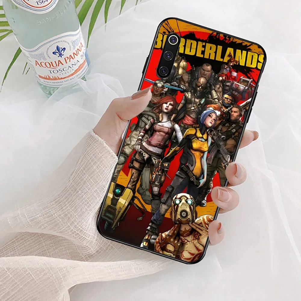 B-Borderlands Game Phone Case For Xiaomi Mi 5X 8 9 10 11 12 lite pro 10T PocoX3pro PocoM3 Note 10 pro lite