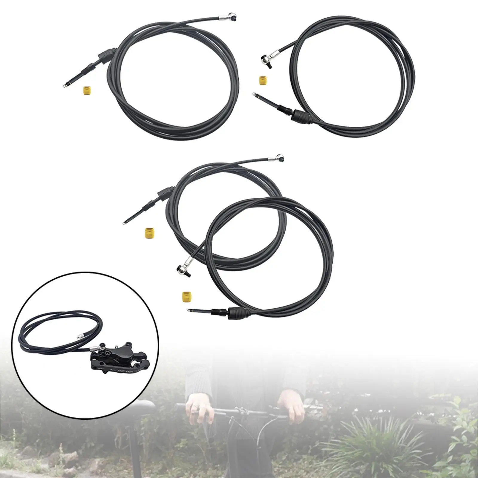 

Bike Brake Wire Set Components Bicycle Brake Wire for Riding Scooter Cycling