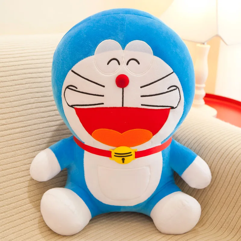 Doraemon Peluche Cuscino per bambola di pezza di grandi dimensioni per bambini Compleanno Regalo di Natale Perfetto per il tempo di gioco dei bambini e l'uso decorativo