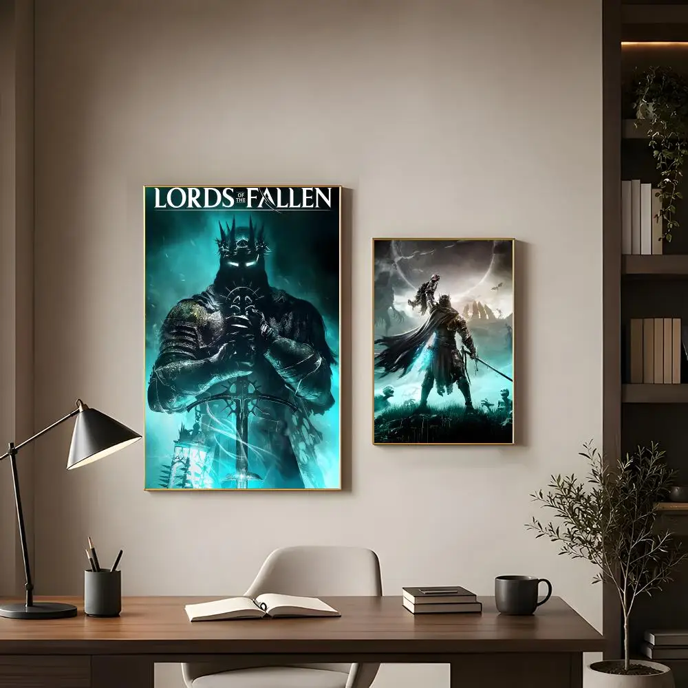 Game L-Lords of the F-Fallen Poster Modern Interior Wall Decor & Trendy Home Highlights
