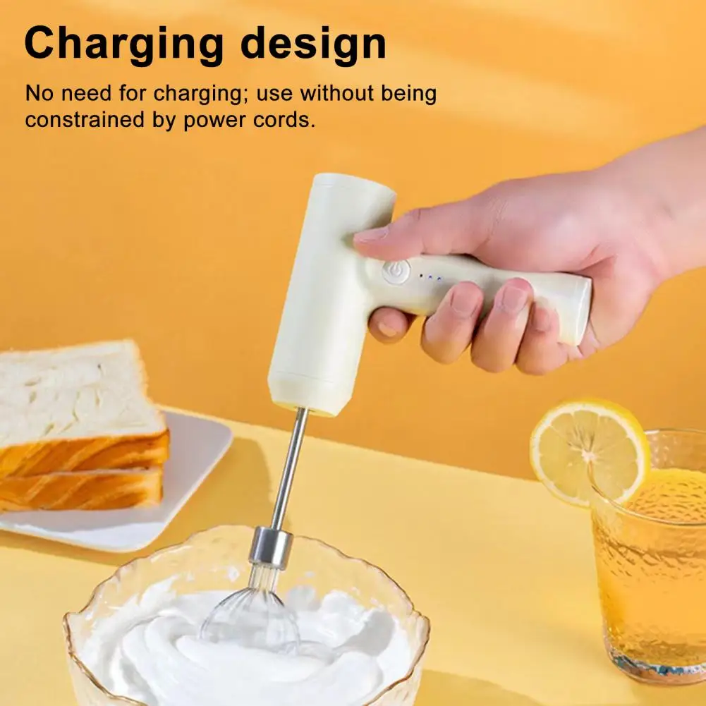 1 PCS Wireless Electric Food Mixer Portable 3 Speeds Egg Beater Baking Dough Cake Cream Mixer Kitchen Tools