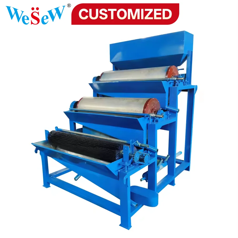 OEM Conveyor Belt Permanent Magnet Separator Dry Magnetic Separator Drawer-Type Magnetic Separator Industrial Magnetic Separator