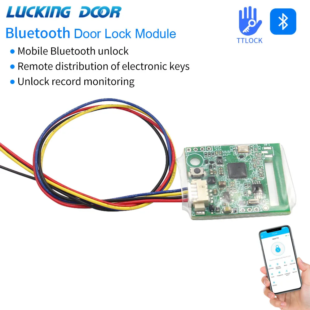 modulo de interruptor inteligente 4510v fechadura eletronica modulo de desbloqueio para aplicativo ttlock tthotel ttrenting casa inteligente modulo de automacao ble 01