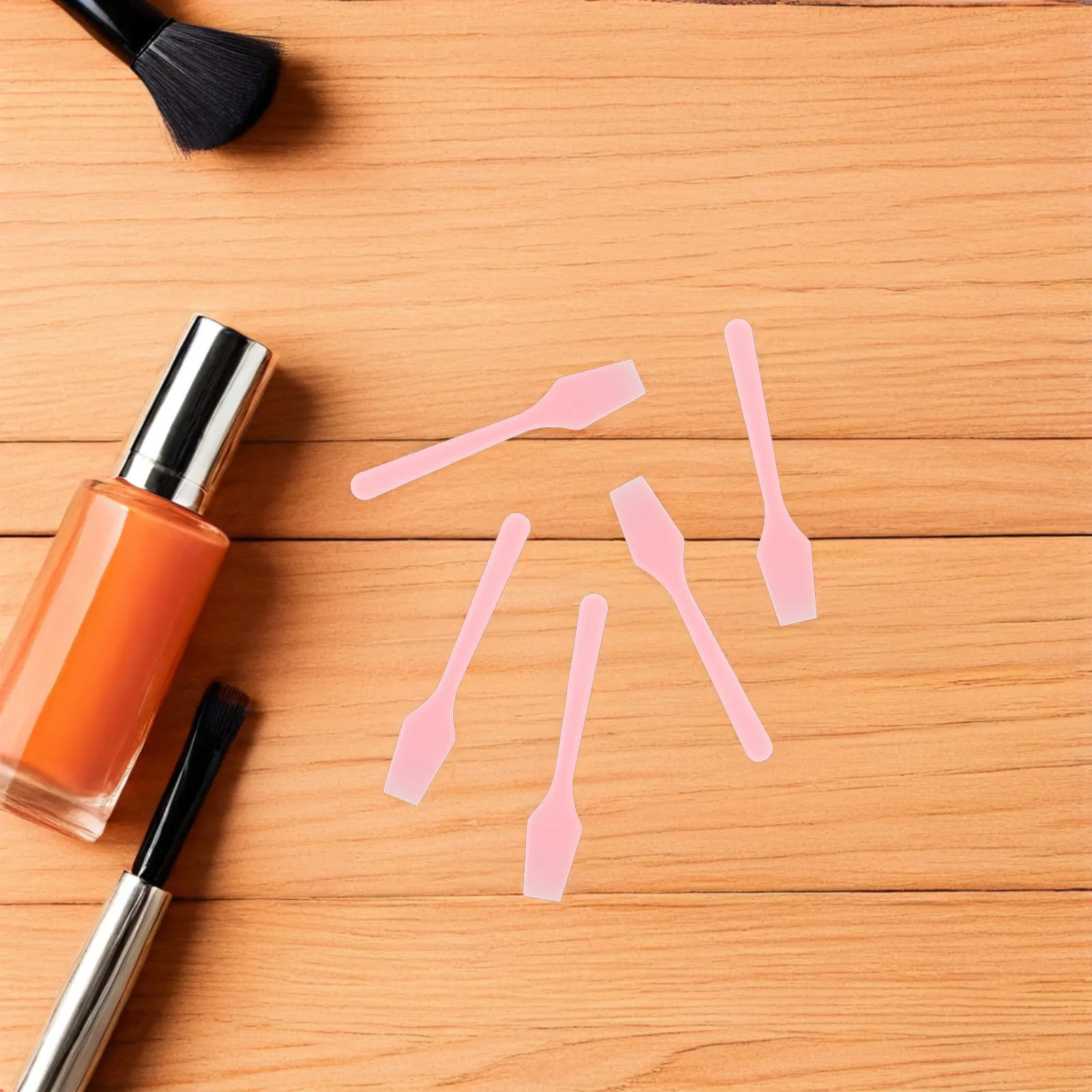 

100 шт. пластиковых мини-шпателей для масок для лица, аппликаторы для кремов и масок, легкие, эргономичный дизайн, легко моются